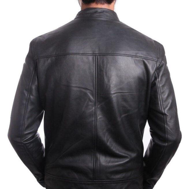 Black Biker Leather Jacket