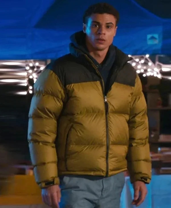 My Life With The Walter Boys S02 Jaylan Evans Puffer Jacket