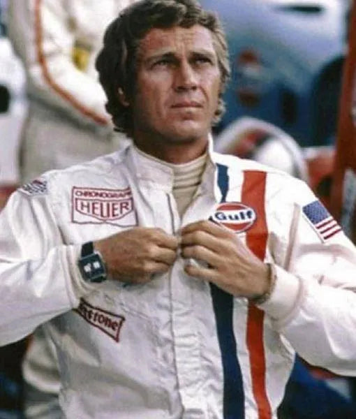 Steve McQueen White Le Mans Jacket