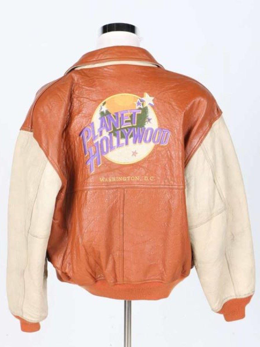 Sylvester Stallone Planet Hollywood Leather Jacket
