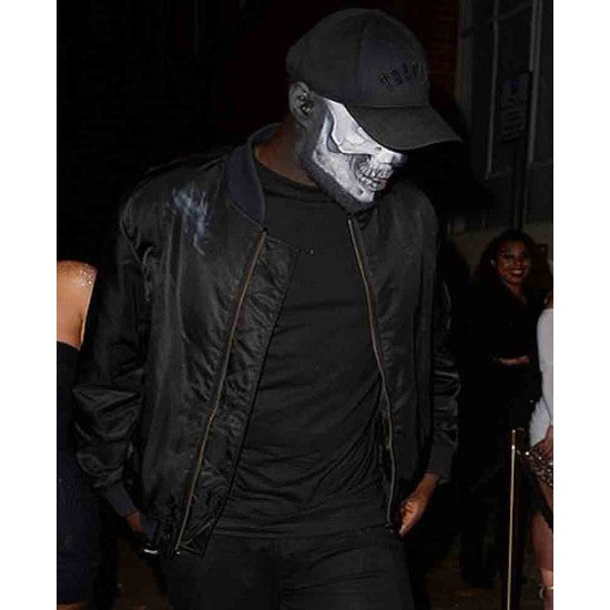 STORMZY BOMBER BLACK HALLOWEEN JACKET