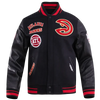 Atlanta Hawks Lady Retro Varsity Jacket