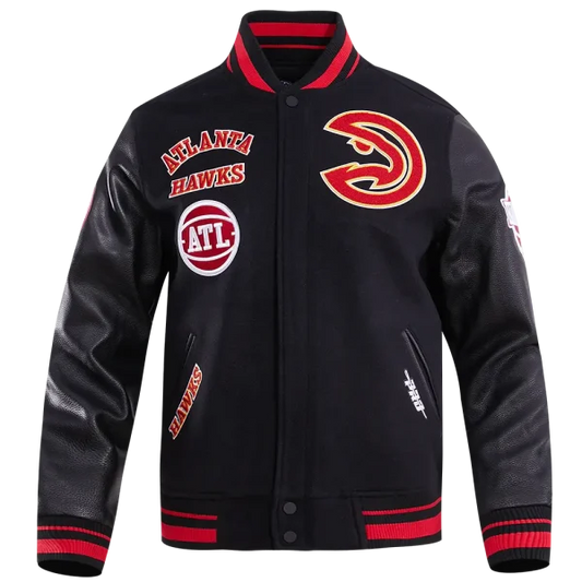 Atlanta Hawks Lady Retro Varsity Jacket