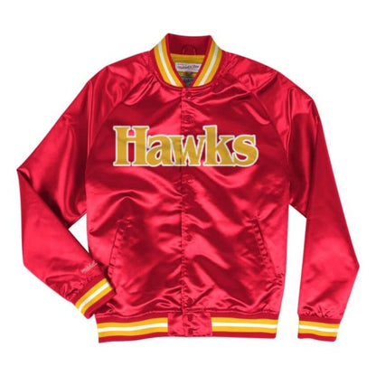 Atlanta Hawks Satin Jacket