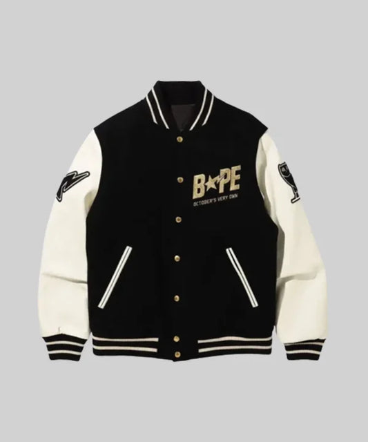 Bape OVO Varsity Jacket