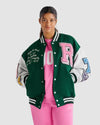 Barbie X Roots Varsity Jacket