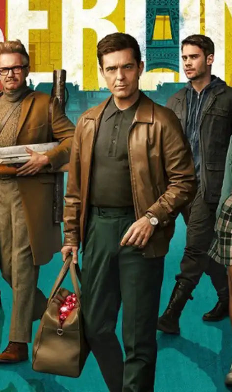 Berlin 2023 Pedro Alonso Leather Jacket