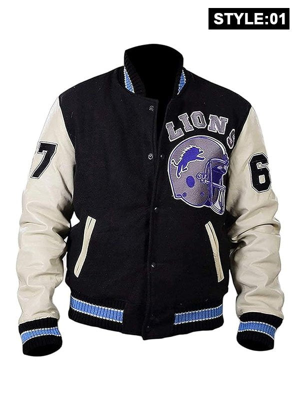 Beverly Hills Cop Axel Foley Detroit Lions Jacket