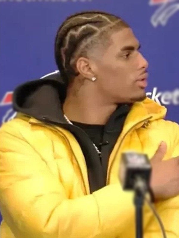 Bills Rookie Keon Coleman Macy’s Yellow Jacket
