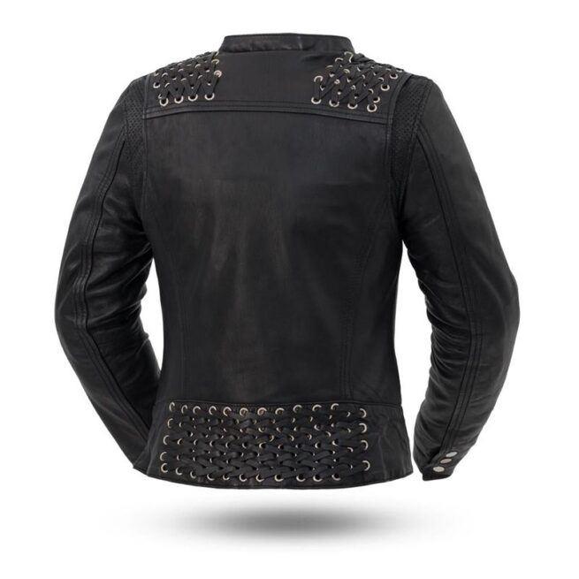 Black Widow Lightweight Motorcycle Jacket