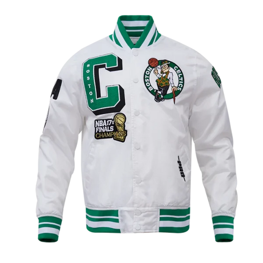 Boston Celtics Mash Up Satin Jacket