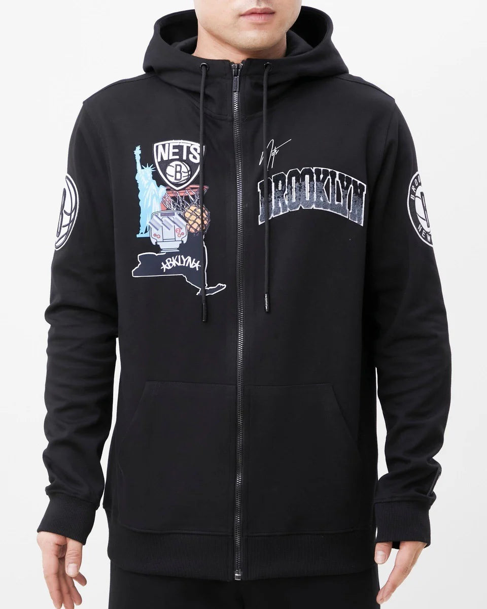 Brooklyn Nets Hometown Fz Hoodie
