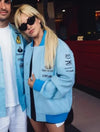 Camila Cabello Ferrari Blue Miami Grand Prix Jacket