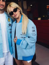 Camila Cabello Ferrari Blue Miami Grand Prix Jacket