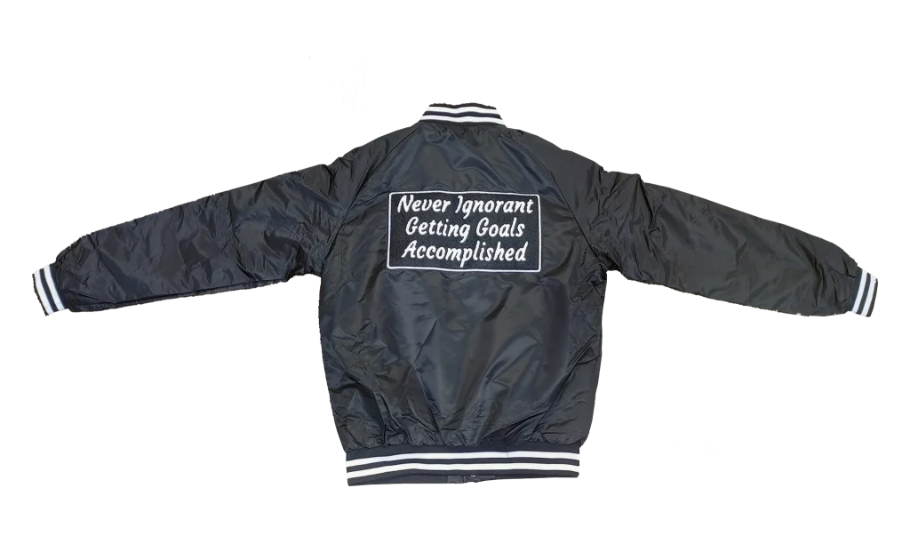Charleston White N.I.G.G.A. Bomber Jacket