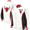 Chicago Bulls Mitchell & Ness White Hardwood Classics Jacket