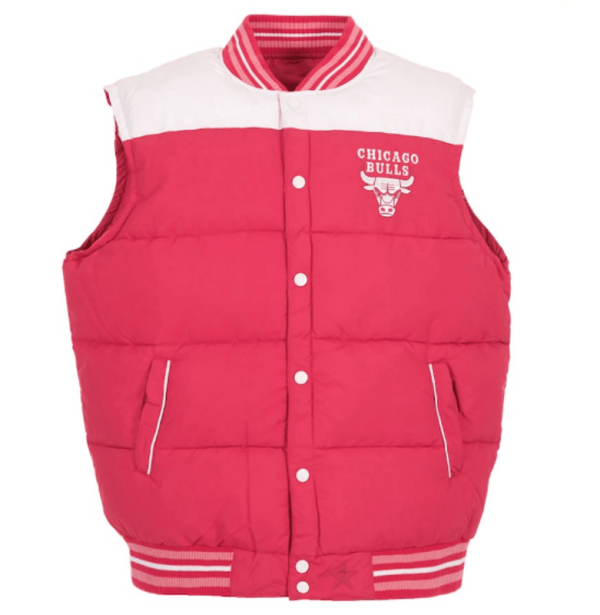 Chicago Bulls Nylon Puffer Vest