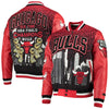 Chicago Bulls Pro Standard Red Remix Varsity Jacket