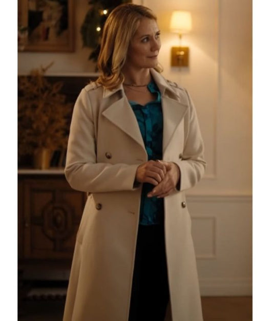 Christmas in Washington Emily White Coat