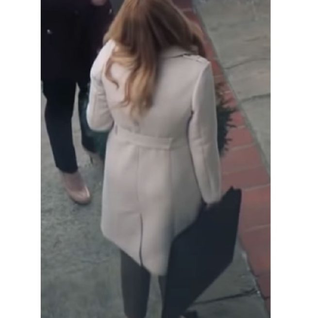 Christmas in Washington Emily White Coat