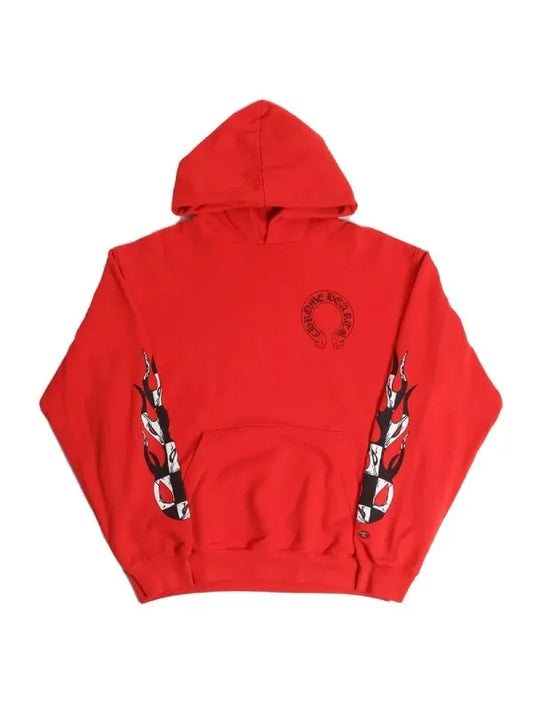 Chrome Hearts Red Hoodie