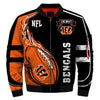 Cincinnati Bengals Football Bomber Jacket