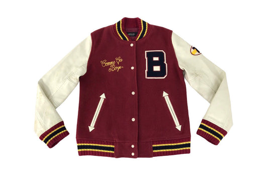 Comme Ca Boys Vintage Varsity Wool Jacket