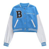 Copping Zone Women CZ B Embroidered Varsity Jacket