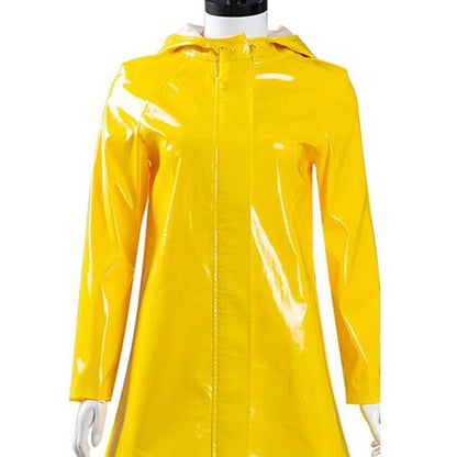Coraline Yellow Hooded Coat
