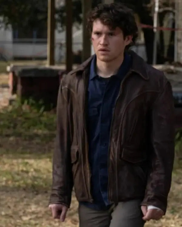 Corey Cunningham Halloween Ends Leather Jacket