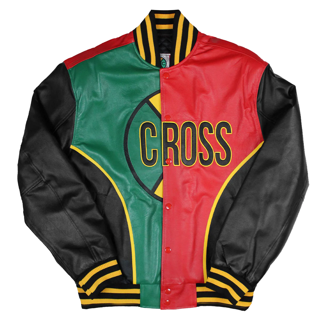 Cross Colours The Big C Leather Jacket