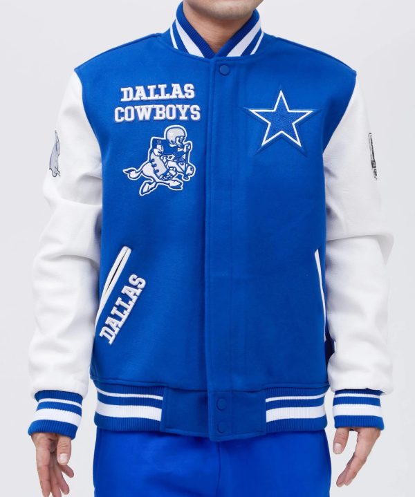 Dallas Cowboys Retro Classic Varsity Jacket
