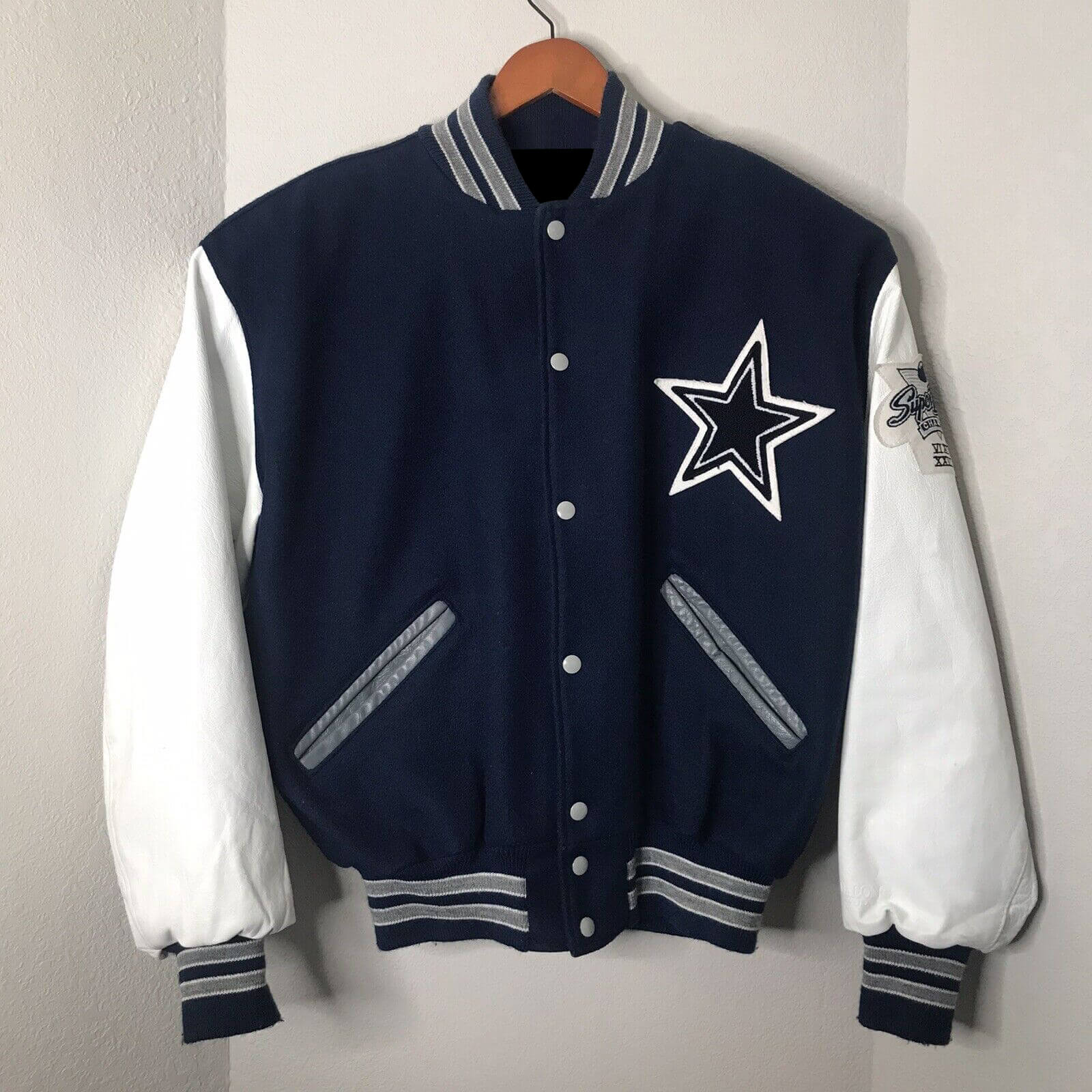 Dallas Cowboys Super Bowl Varsity Jacket