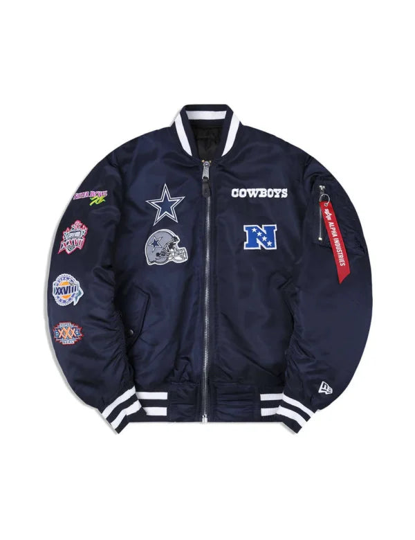 Dallas Cowboys X Alpha X New Era MA-1 Jacket