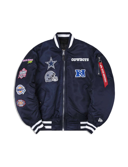 Dallas Cowboys X Alpha X New Era MA-1 Jacket