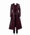 Dark Phoenix Jean Maroon Coat