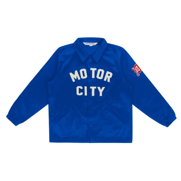 Detroit Motor City Giants Satin Windbreaker Jacket