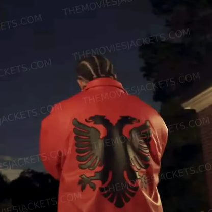 Albanian Leather Jacket inspired by Drake Music Video
