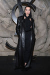 Dua Lipa Fashion Paris Week Black Coat