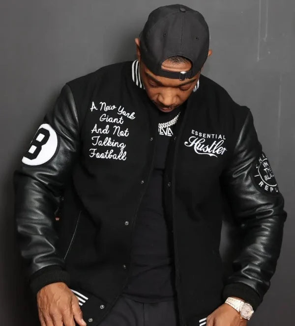 Essential Hustler’s 8 Ball Varsity Jacket