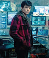 Ezra Miller Justice League Red Jacket