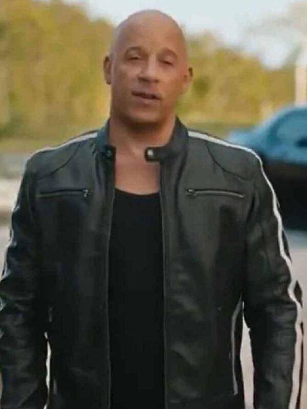 FF9 Dominic Toretto Cafe Racer Black Jacket
