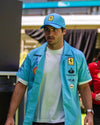 Ferrari Racing Blue Miami Grand Prix Shirt