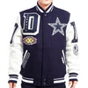 Dallas Cowboys Pro Standard Mash Up  Varsity Jacket