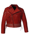 Freddie Mercury Red Leather Jacket