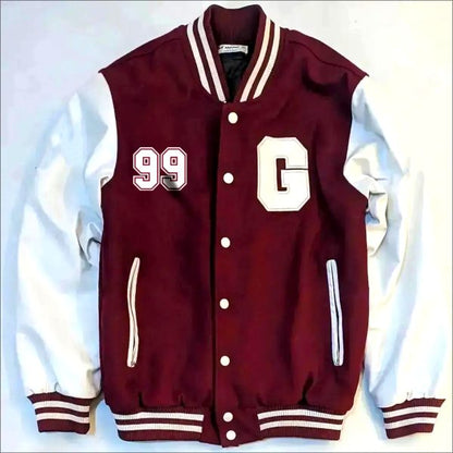 G Letterman Varsity Jacket