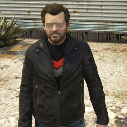 GTA Michael Townley Leather Jacket