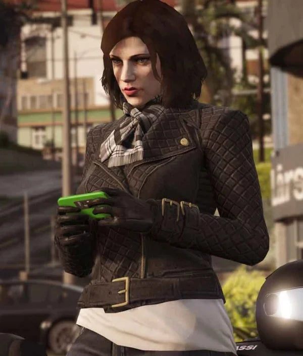 GTA 6 Female Protagonist Leather Jacket