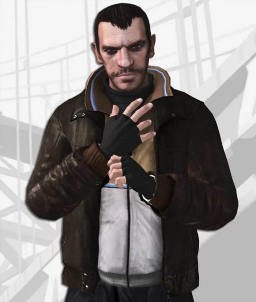 GTA Niko Bellic Bomber Jacket