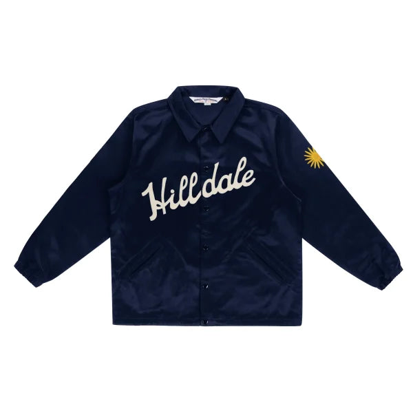 Hilldale Daisies Satin Windbreaker Jacket